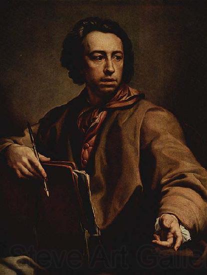 Anton Raphael Mengs Self-portrait Spain oil painting art